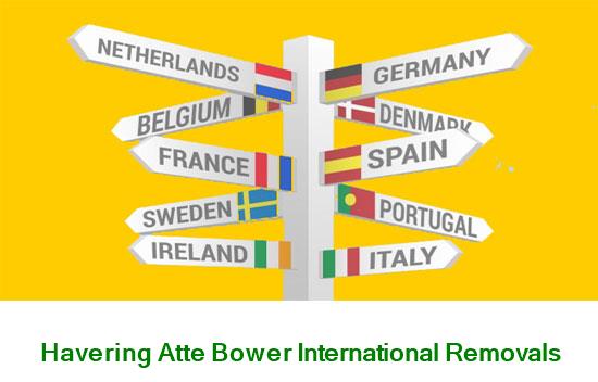 Havering Atte Bower international removal company